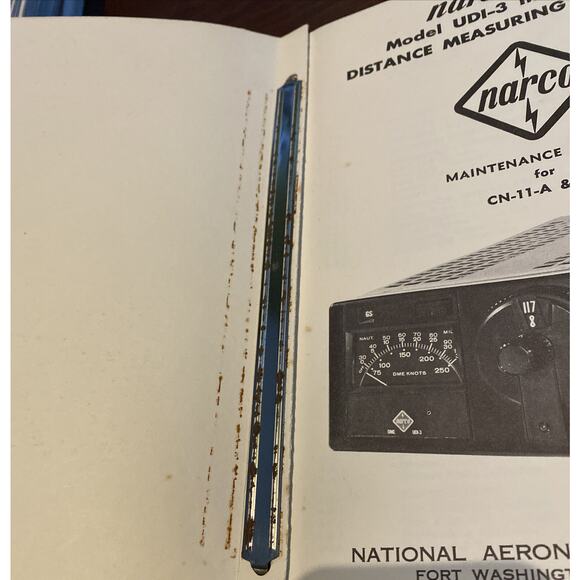 NARCO DME Model UDI Interrogator Original Maintenance Manual For CN-11-A&B 1964 - Picture 4 of 11